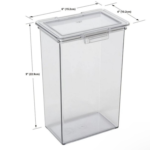 The Home Edit 3 Piece Canister Edit Food Storage Containers good grips NWT - Picture 5 of 9